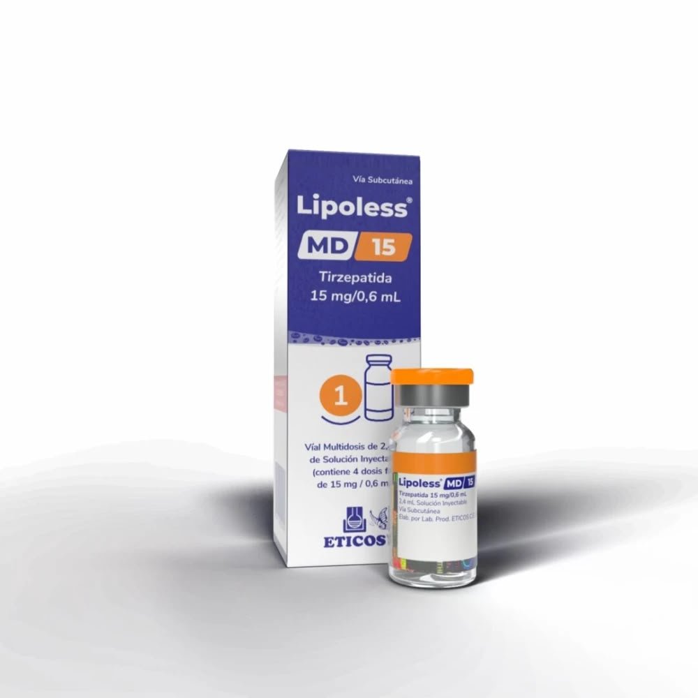 Lipoless MD 15mg — Tirzepatida (ETICOS)